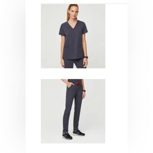 FIGS Women's Charcoal SET